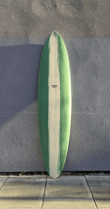 Eggspiracy surfboard shape by Whitburn Studio.