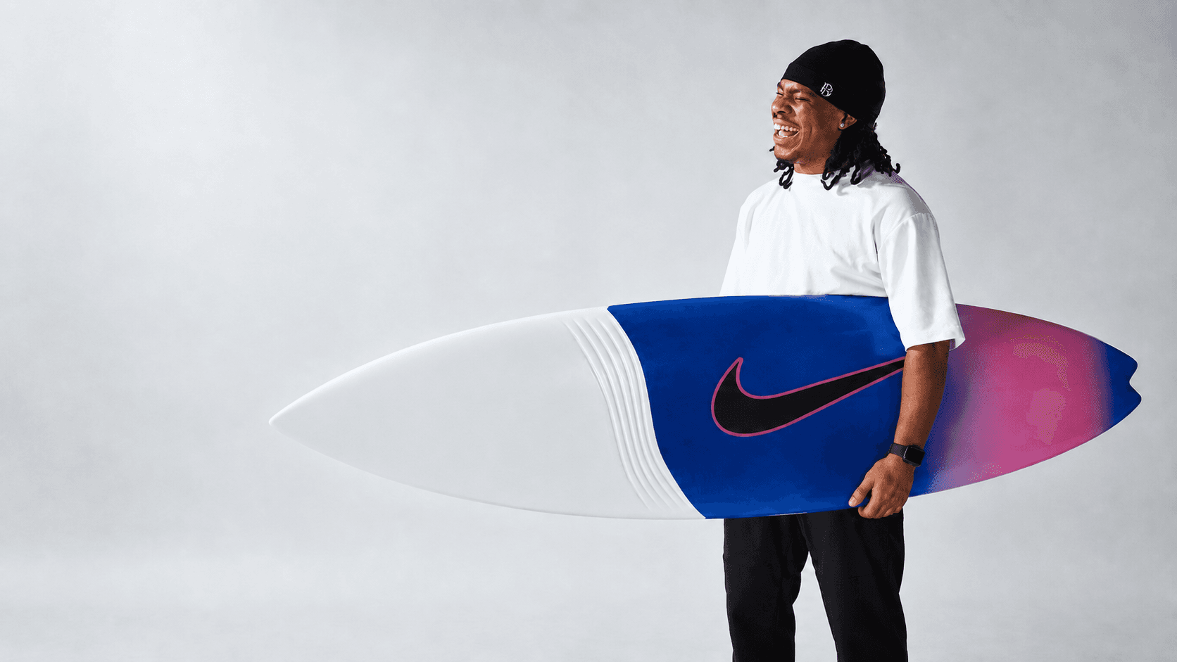 Nike Tiempo-inspired board and boot campaign image used as the commercial work hero