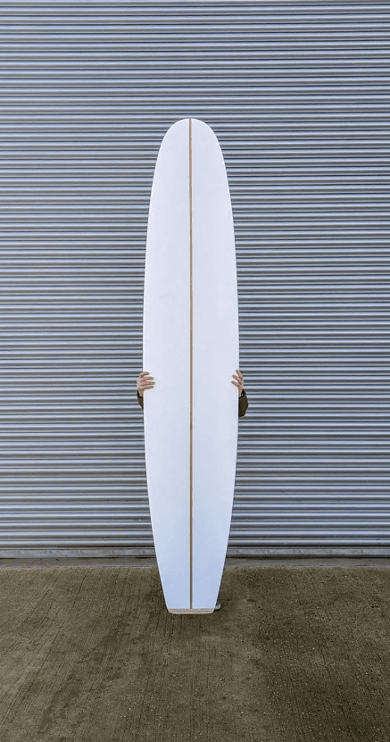 Toecurler longboard shape by Whitburn Studio.